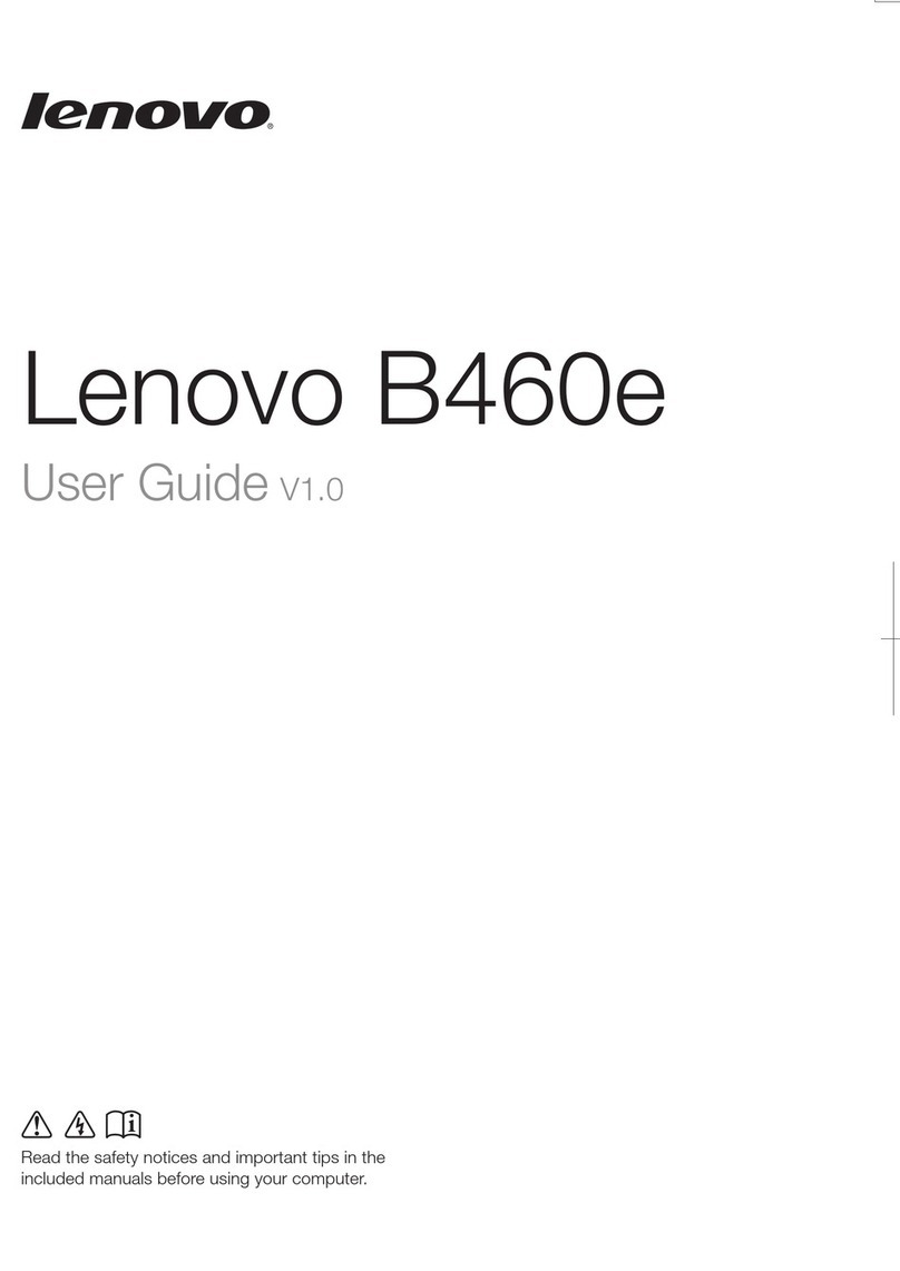 Lenovo B460e User manual
