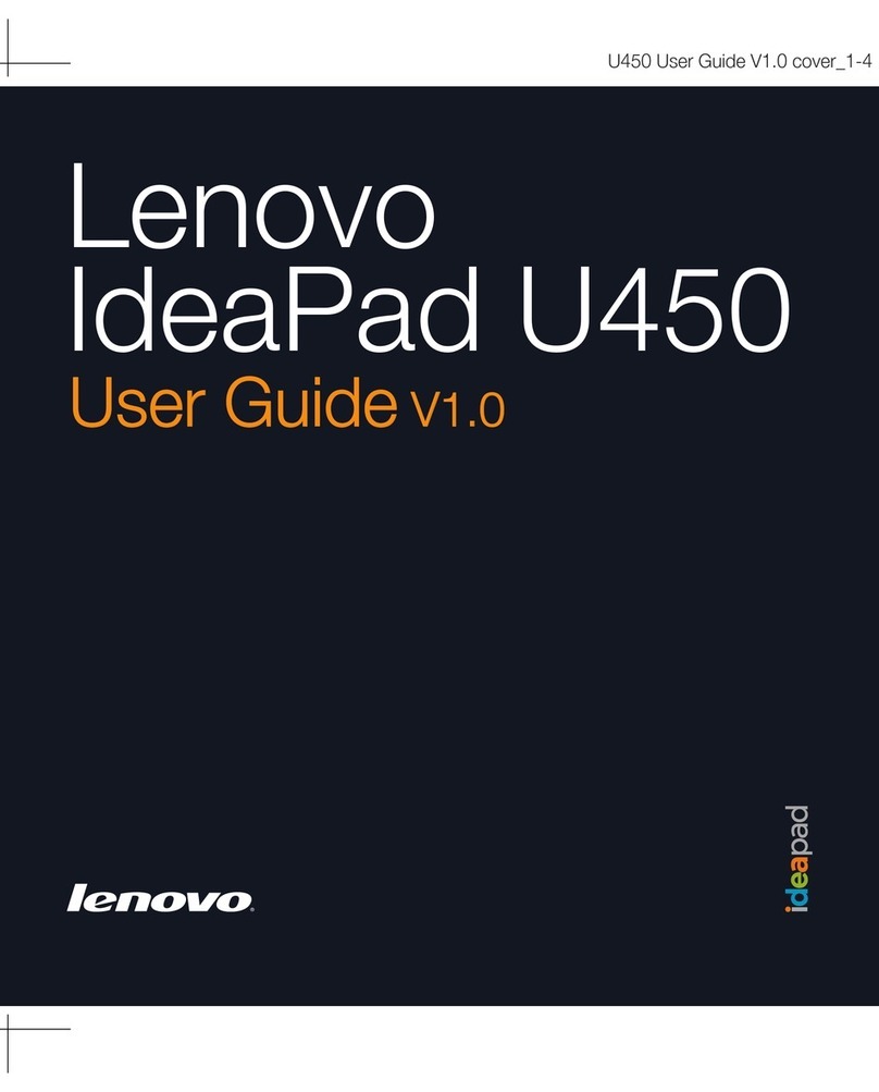 Lenovo IdeaPad U450 User manual