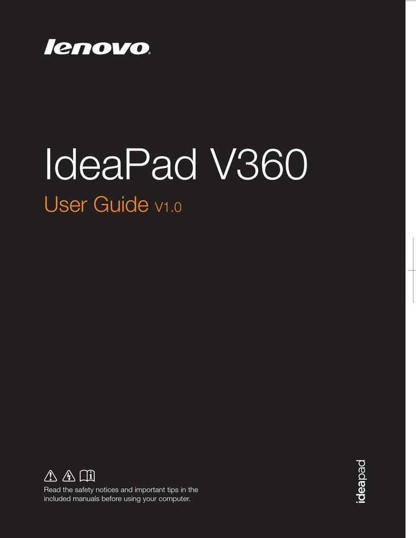 Lenovo IdeaPad V360 User manual