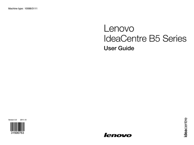 Lenovo IdeaCentre B520e User manual