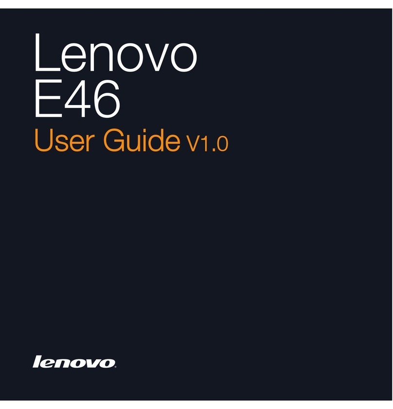 Lenovo E46 User manual
