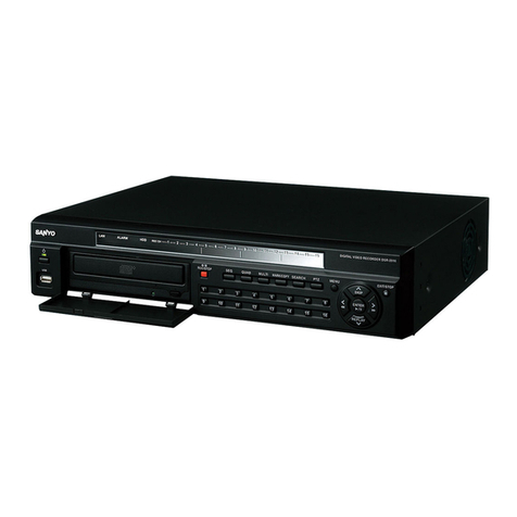 Sanyo DSR-2016 User manual