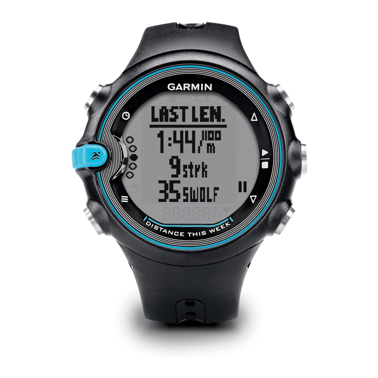 Garmin Swim owner's manual