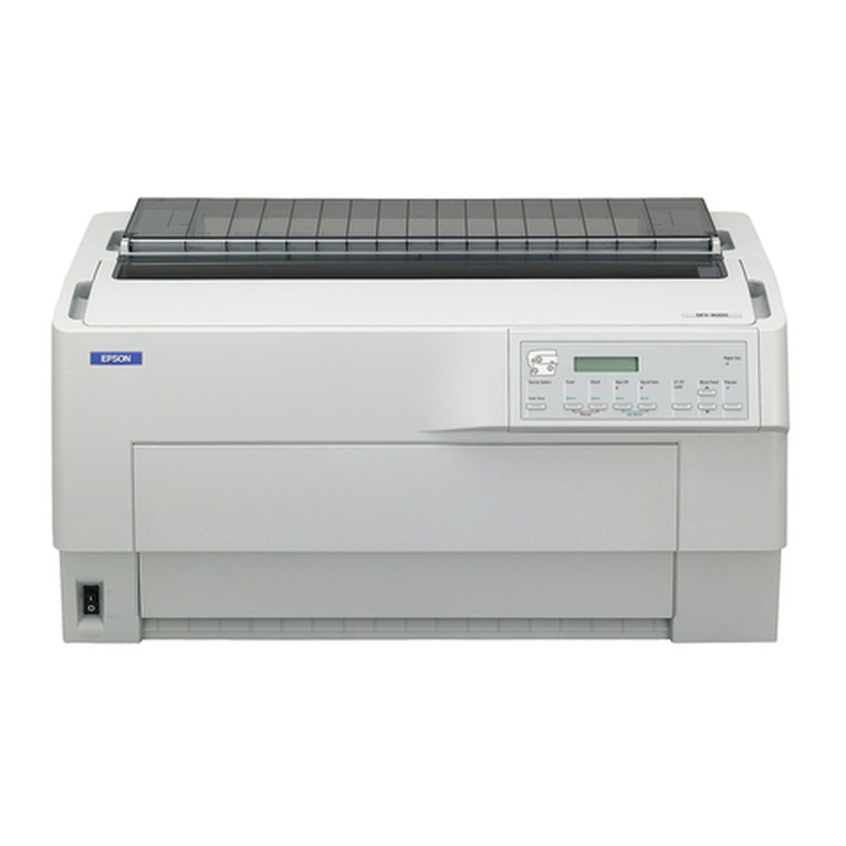 Epson DFX-9000 User manual