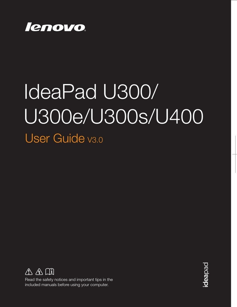 Lenovo IdeaPad U300e User manual