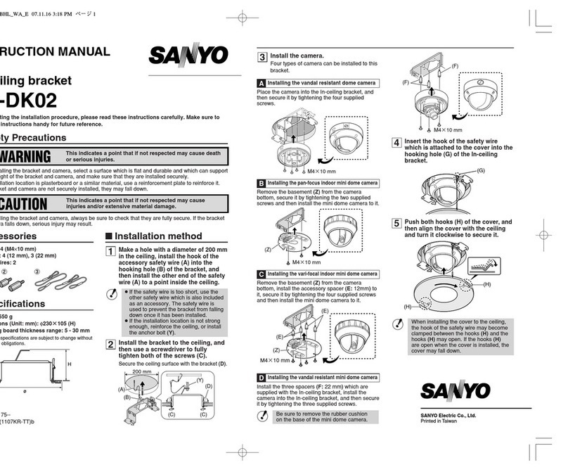 Sanyo VA-DK02 instruction manual