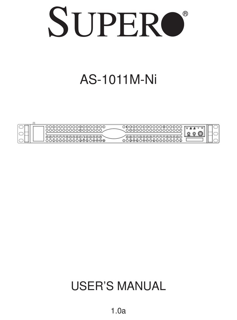 Supero AS-1011M-Ni User manual Supero AS-1011M-Ni User manual