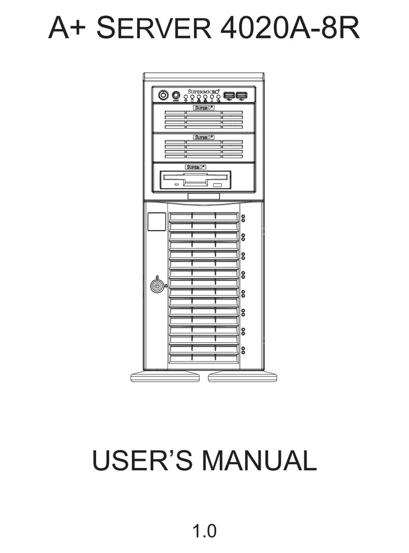 Supermicro AS-4020A-8R User manual