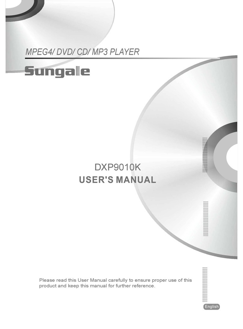 Sungale DXP9010K User manual