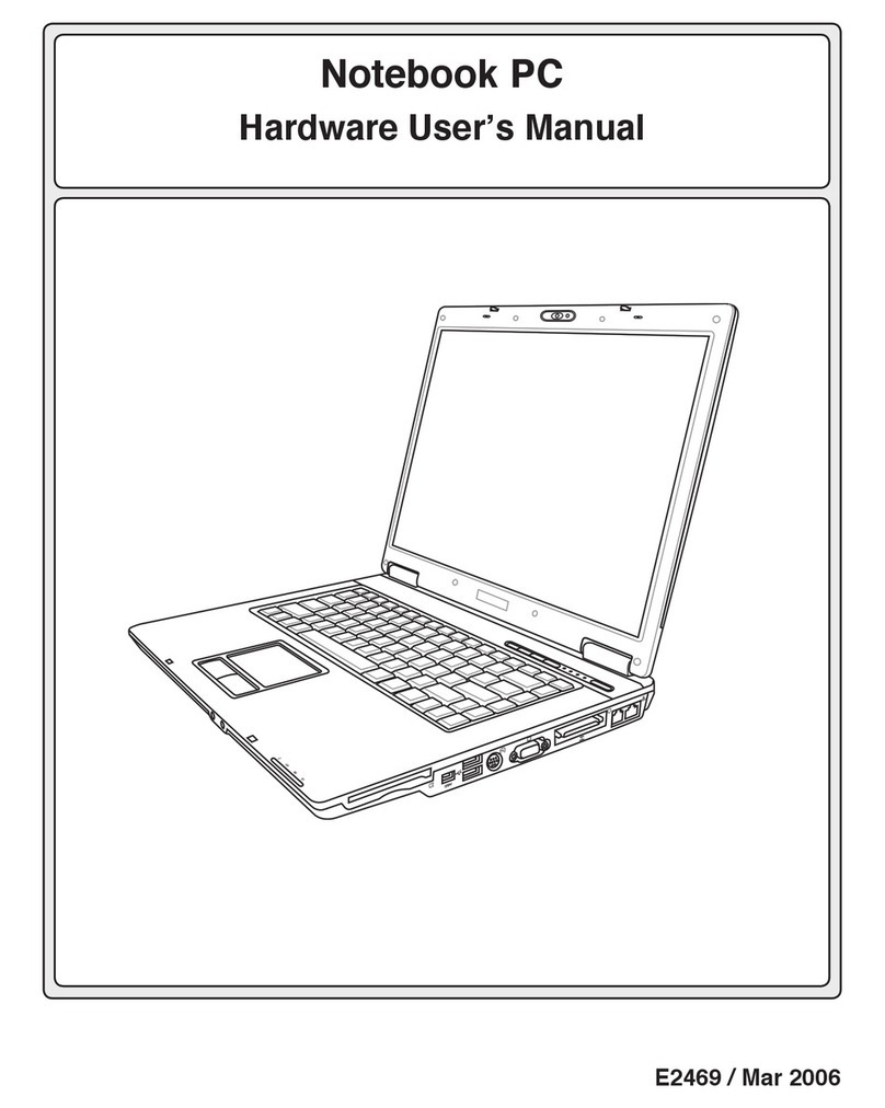 Asus Z96J Hardware user's guide