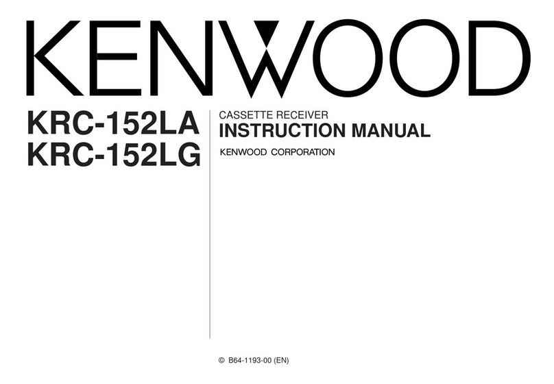 Kenwood KRC-152LA/LG instruction manual