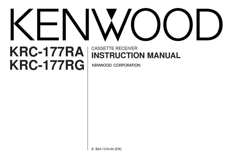 Kenwood KRC-177RA User manual