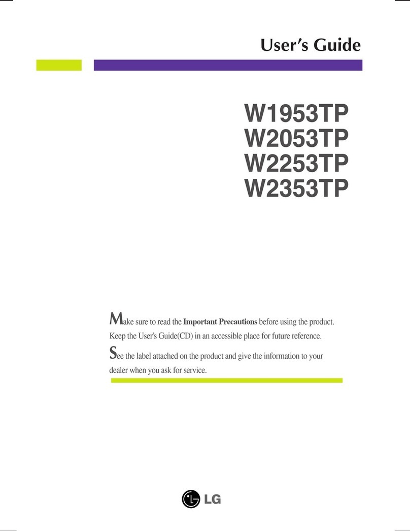 LG W2053TP-PF User manual