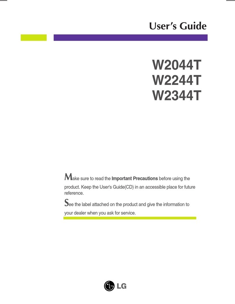 LG W2044T-PF User manual