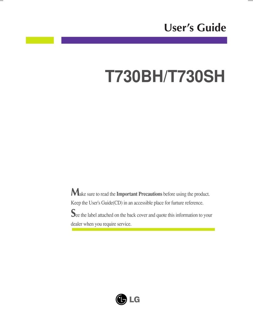 LG T730SHMK User manual