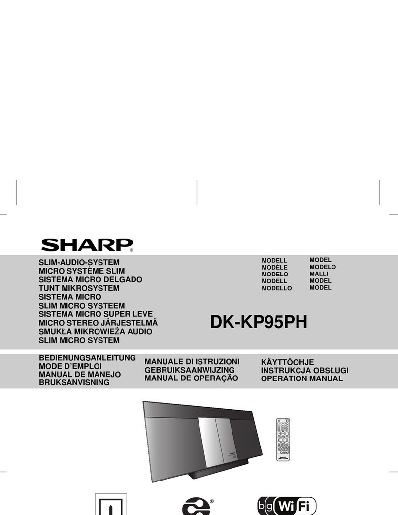 Sharp DK-KP95PH User manual