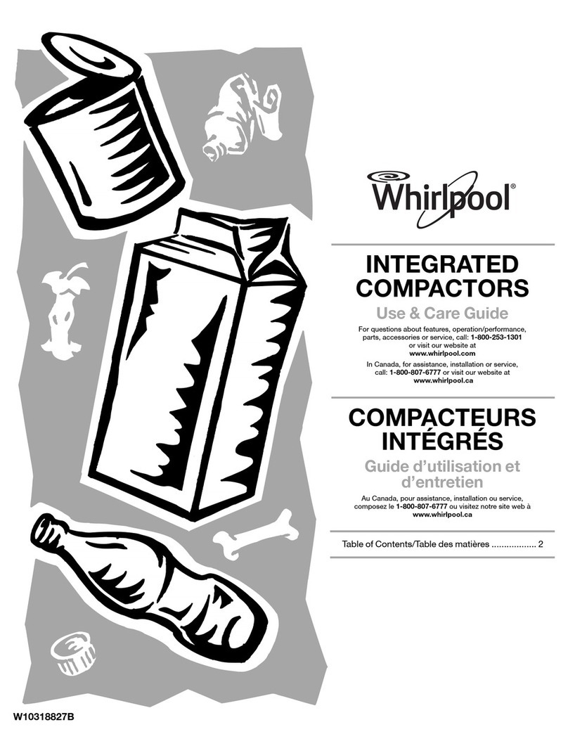 Whirlpool  TU950QPXS User manual