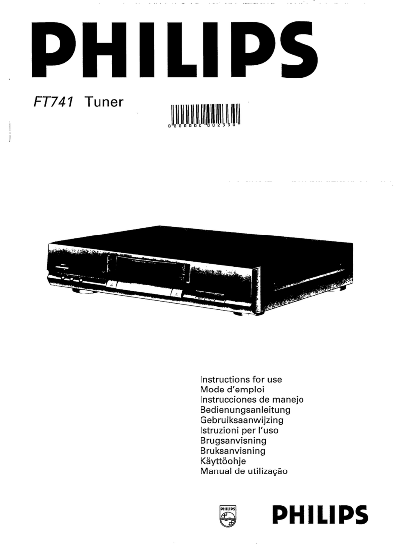 Philips FT741/00 User manual Philips FT741/00 User manual
