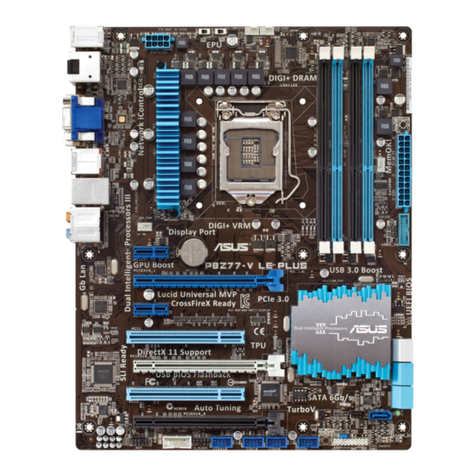 Asus P8Z77-V LE PLUS user guide