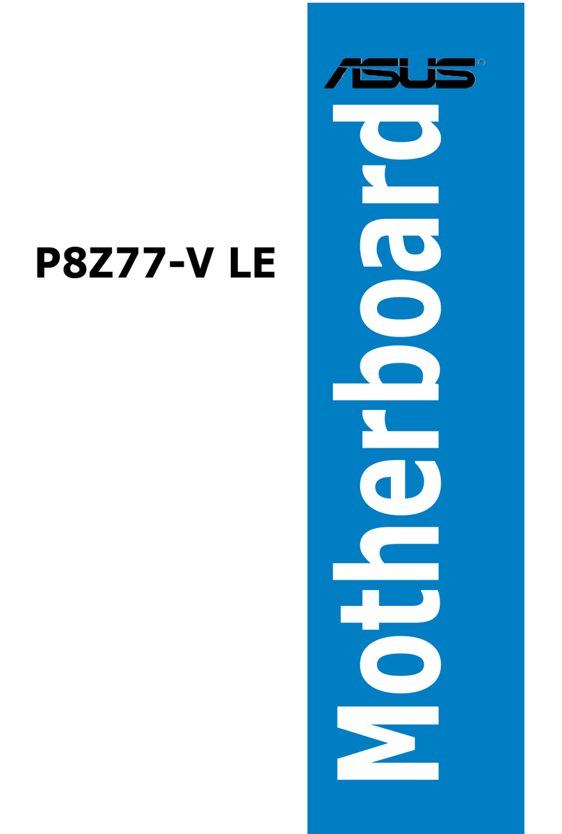 Asus P8Z77-V LE V3 user guide