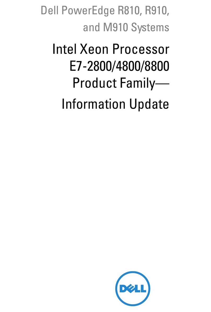 Dell PowerEdge R910 Technical manual
