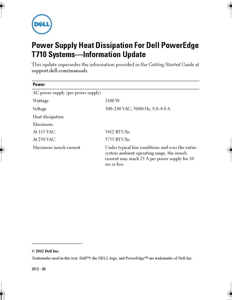 Dell PowerEdge T710 Technical manual