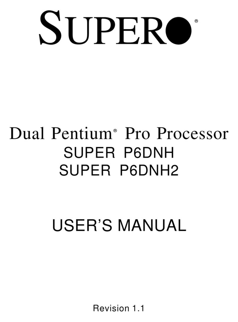 Supermicro SUPER P6DNH2 user manual