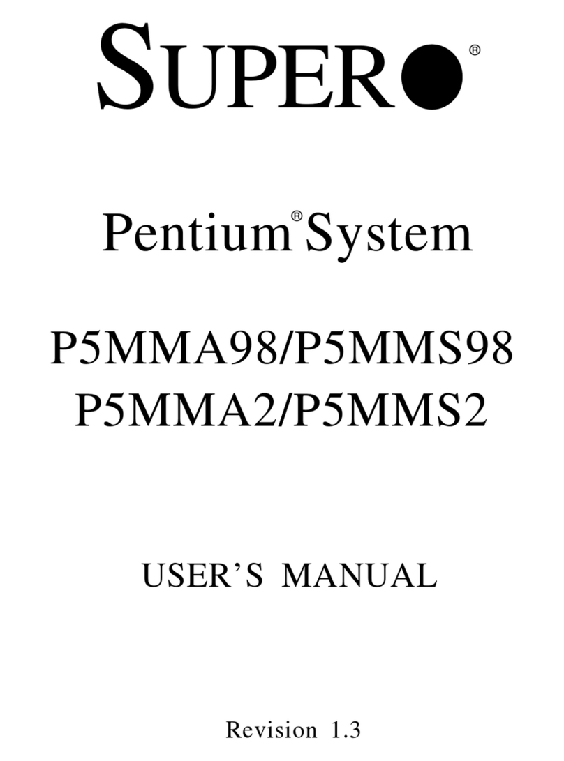 Supero SUPER P5MMA2 user manual
