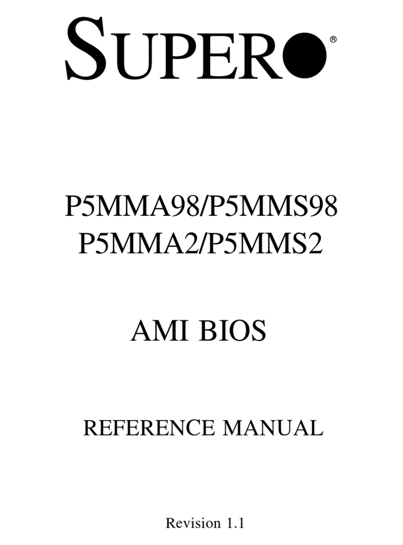 Supermicro SUPER P5MMA2 Reference manual