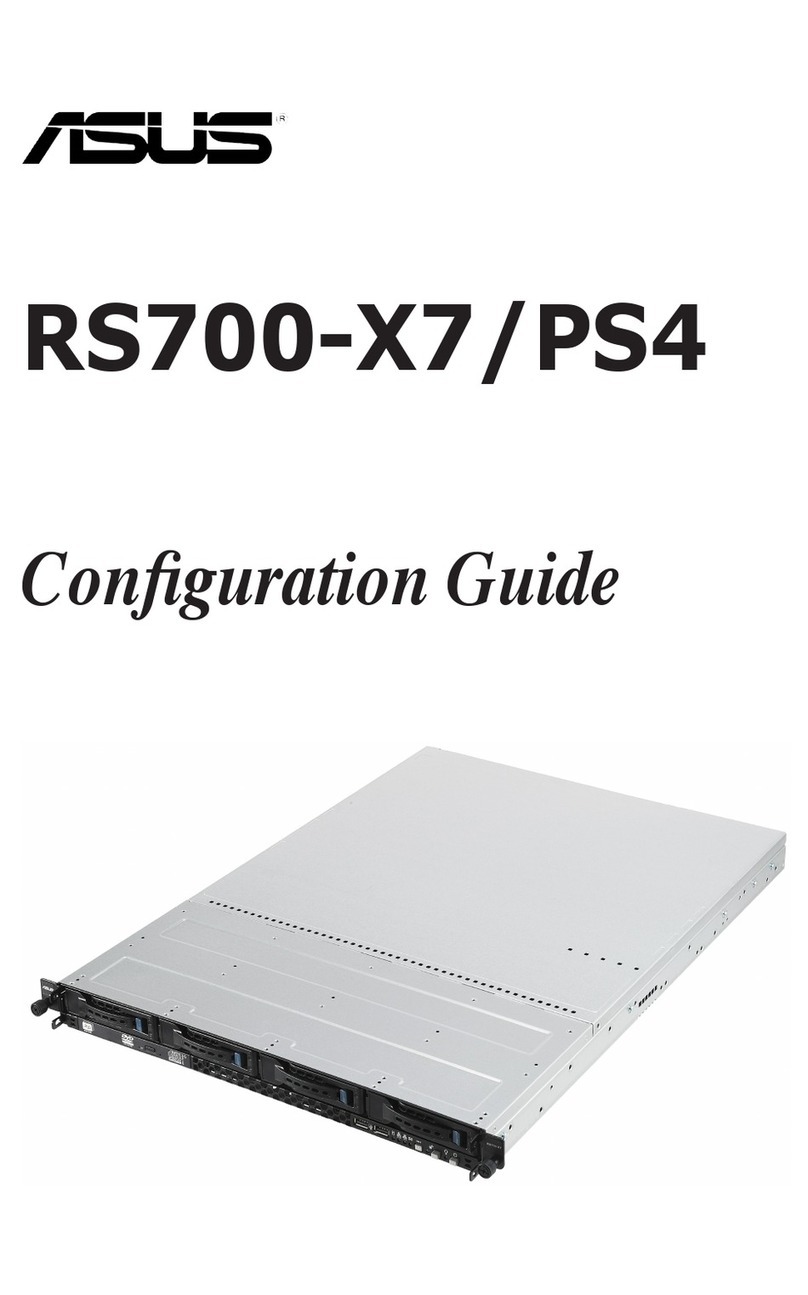Asus RS700-X7/PS4 User manual Asus RS700-X7/PS4 User manual