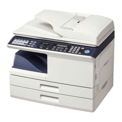Sharp FO-2080 User manual
