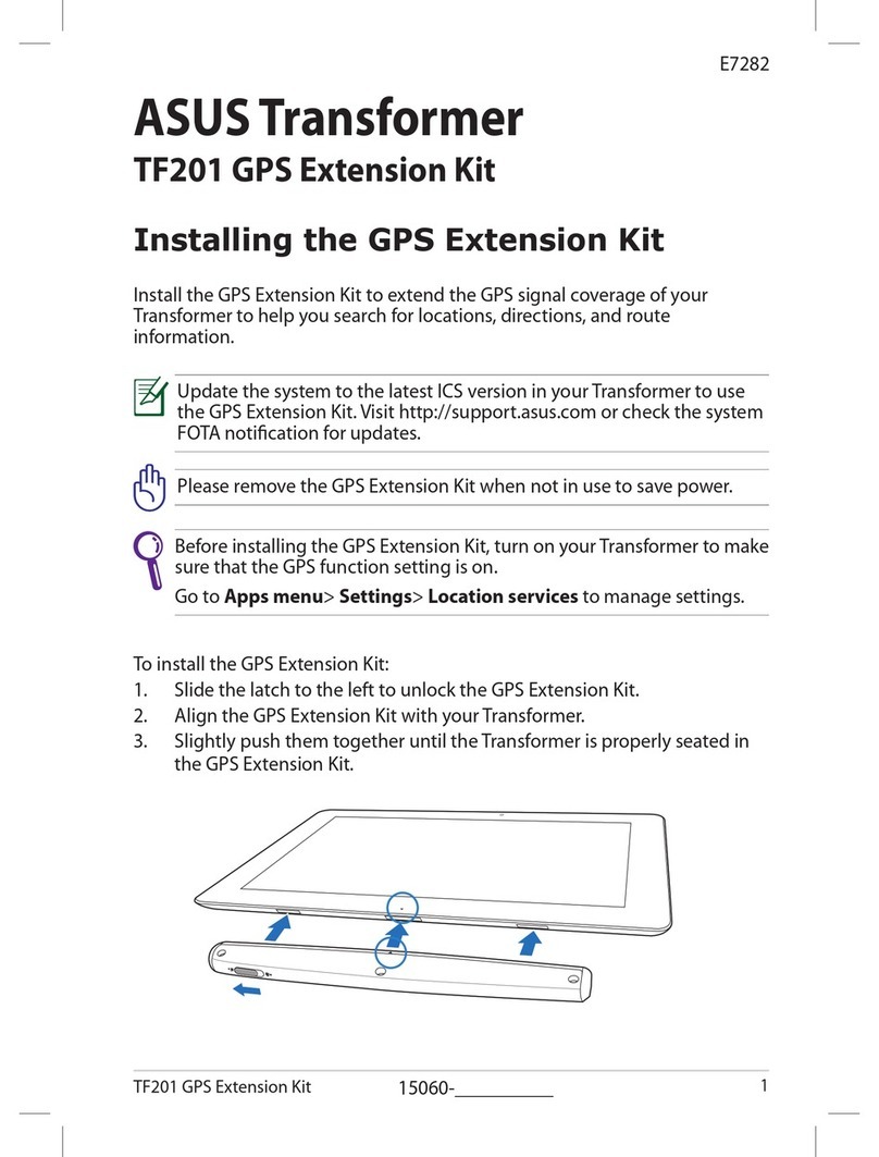 Asus Eee Pad Transformer Prime TF201 installation guide