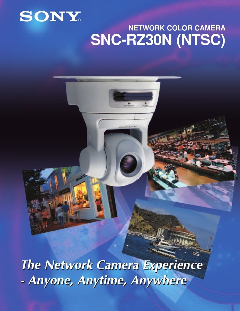Sony SNC-RZ30N/2 User manual Sony SNC-RZ30N/2 User manual