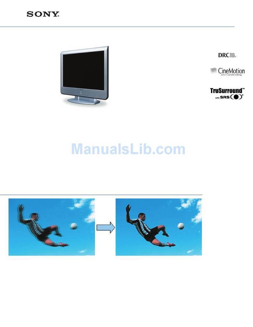 Sony WEGA KLV 23M1 User manual