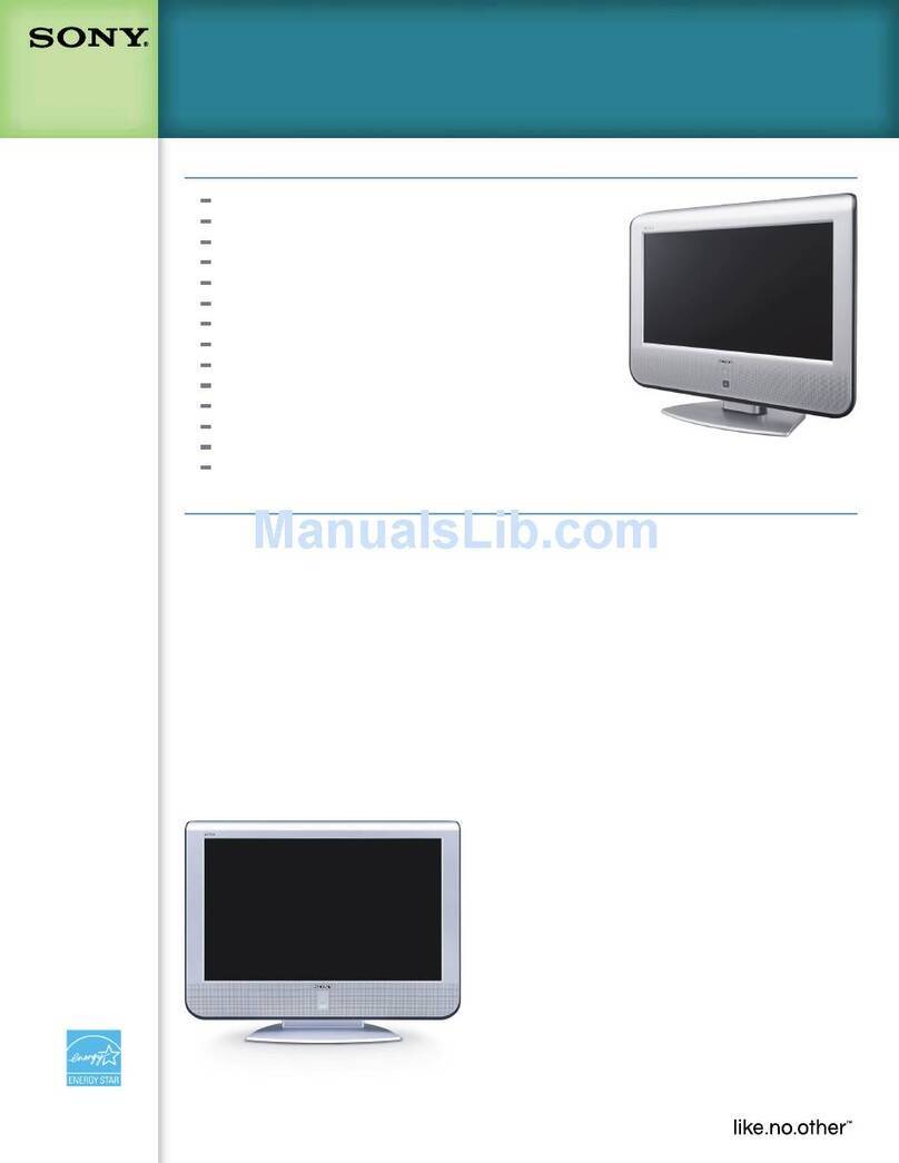 Sony WEGA KLV 23M1 User manual