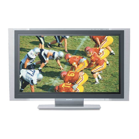 Sony WEGA KDE-42XS955 User manual