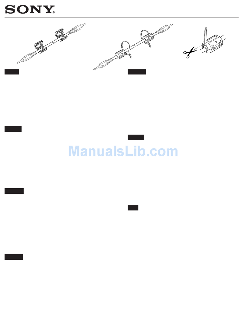 Sony PFM-50C1 Owner's manual