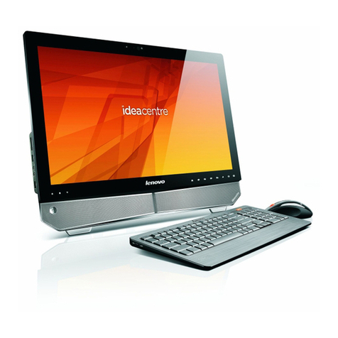 Lenovo IdeaCentre B505 Owner's manual