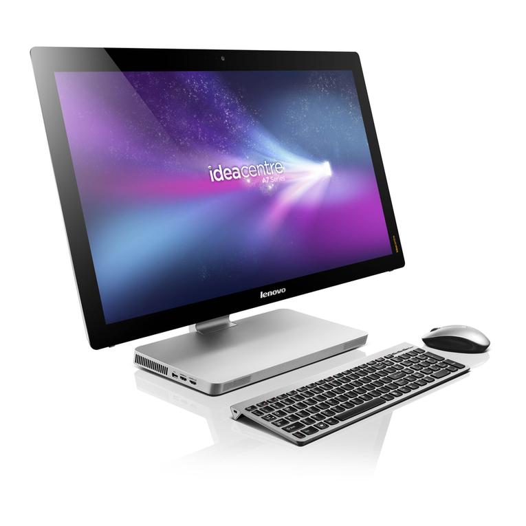 Lenovo IdeaCentre A720 Owner's manual Lenovo IdeaCentre A720 Owner's manual