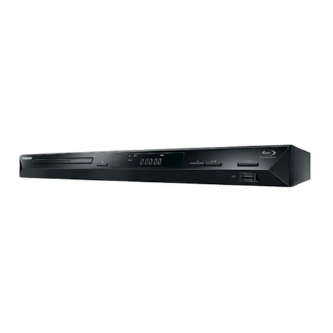 Toshiba BDX2100 owner's manual