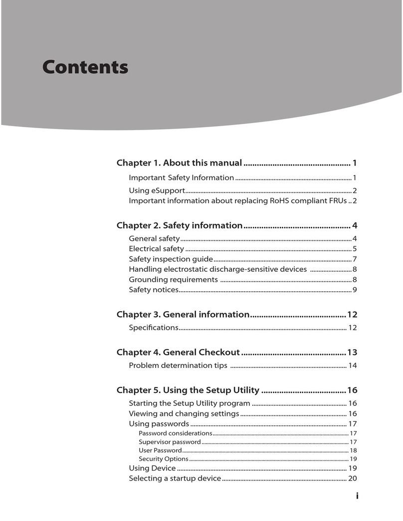 Lenovo IdeaCentre Q200 Hardware Owner's manual
