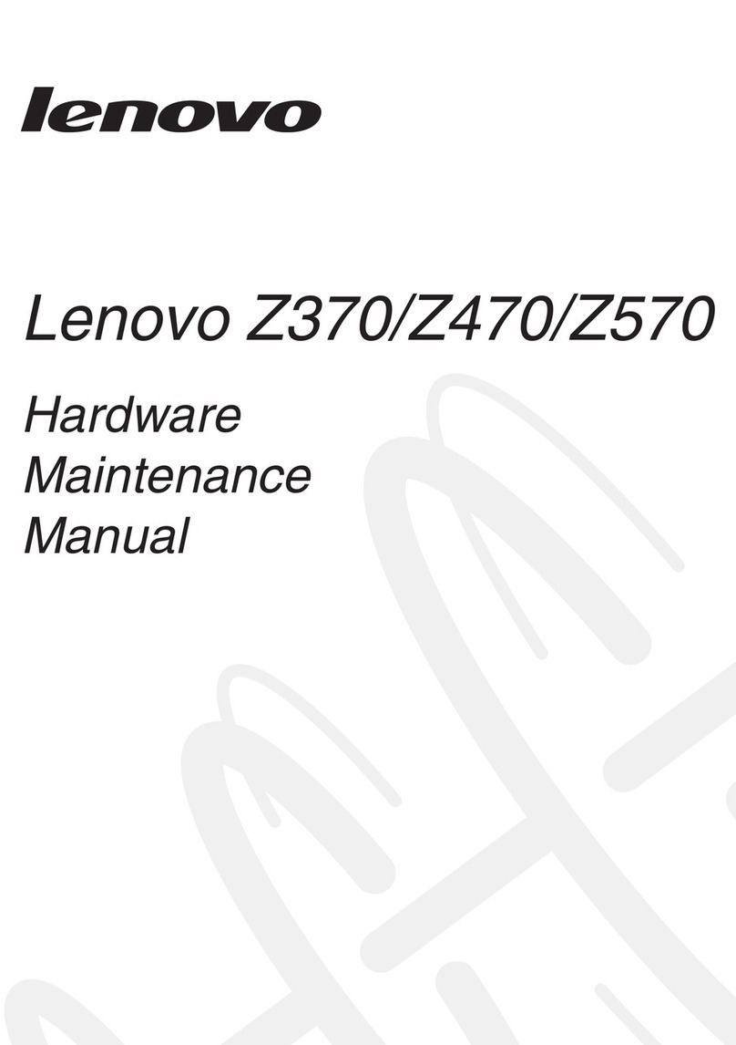 Lenovo IDEAPAD Z370 Owner's manual