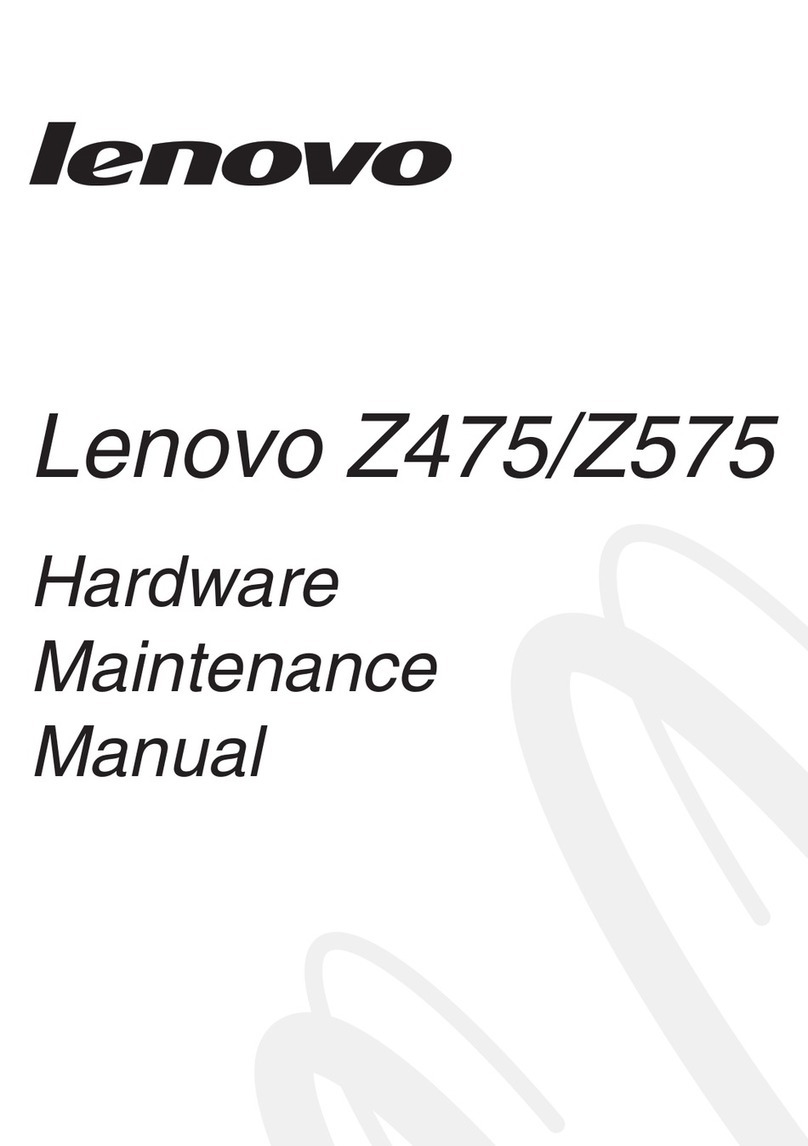 Lenovo IdeaPad Z475 Owner's manual