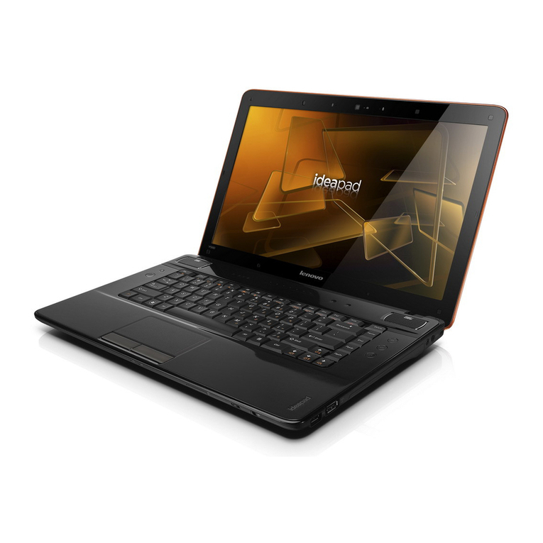 Lenovo IdeaPad Y560 Owner's manual Lenovo IdeaPad Y560 Owner's manual