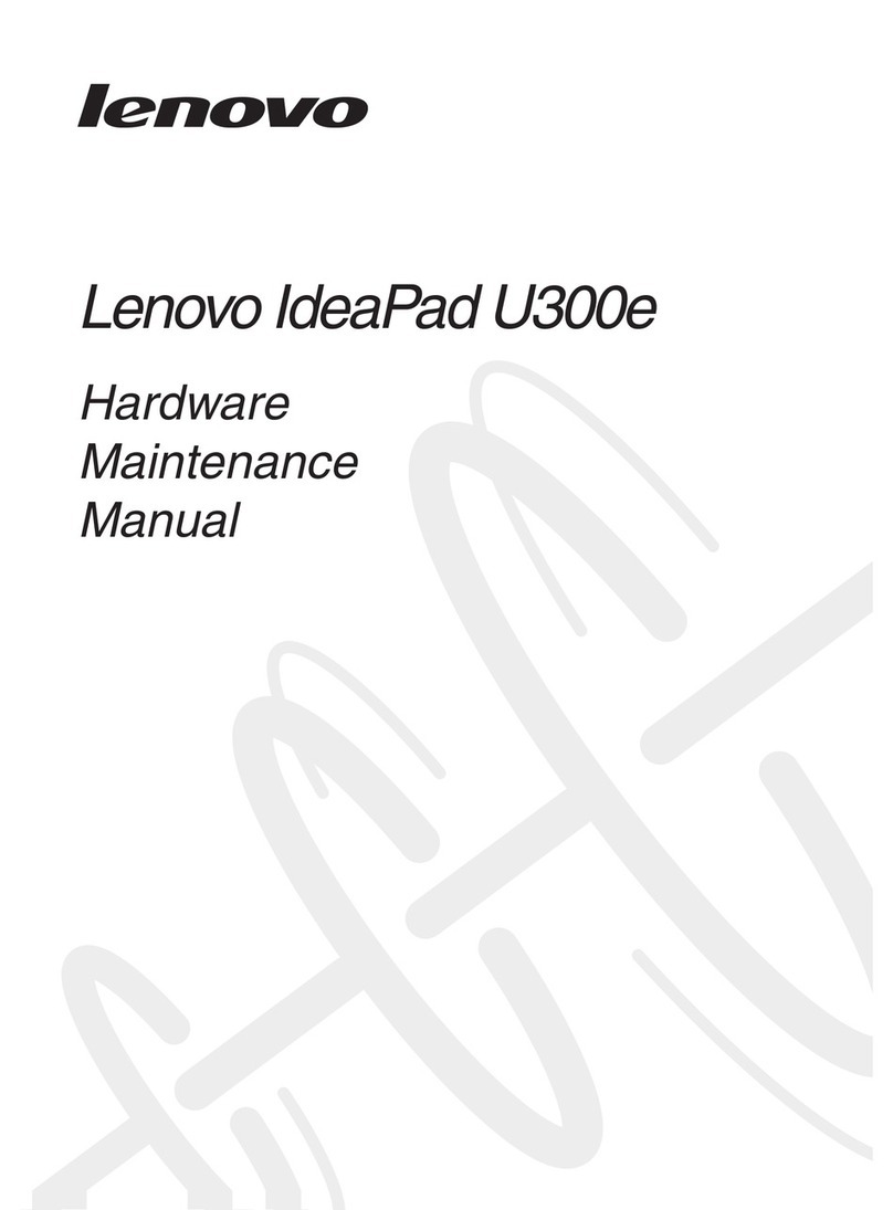 Lenovo IdeaPad U300e Hardware Maintenance Manual