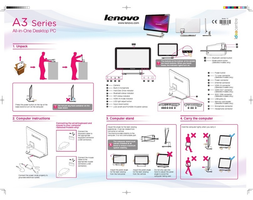 Lenovo IdeaCentre A300 User manual