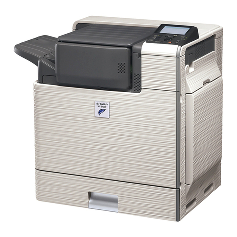 Sharp MX-B400P Installation and operating manual