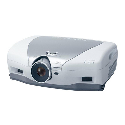 Sharp XV-Z9000U - Vision - DLP Projector User manual