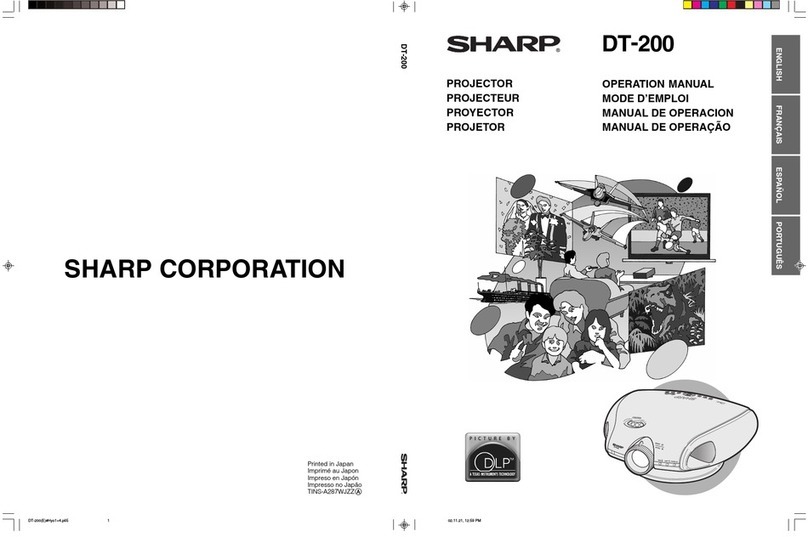 Sharp DT-200 User manual
