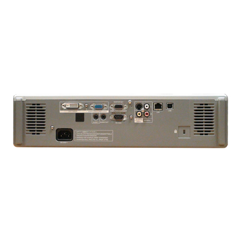 Sharp PG-D4010X - XGA DLP Projector User manual